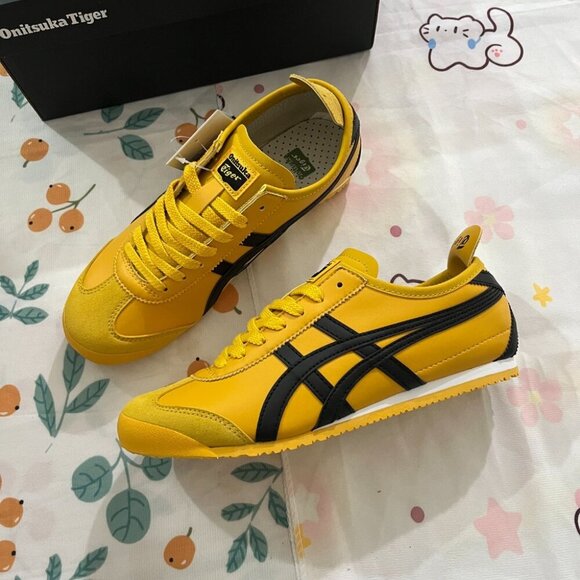 Onitsuka Tiger by Asics Shoes - Onitsuka Tiger By Asics Mexico 66 Yellow Black Sneakers